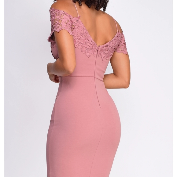 Pink S Bandage dress - Picture 2 of 3